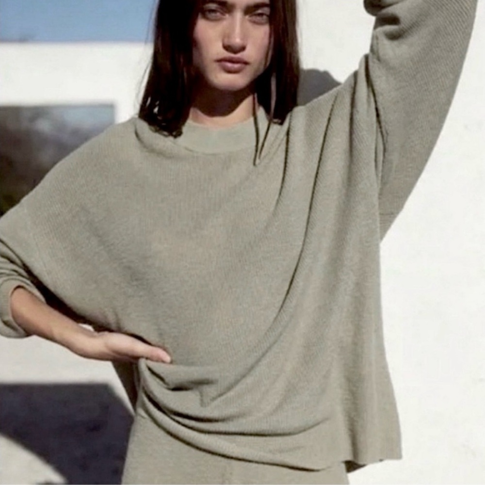 Free People Beach Malibu Crew Neck Sweater